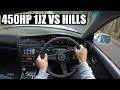 POV: Hill Run in my 450HP 1JZ Toyota Chaser!