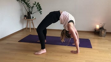 How To: Wild thing to wheel pose yoga tutorial