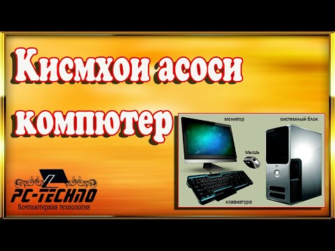 Кисмхои асоси компютер | Из чего состоит компьютер