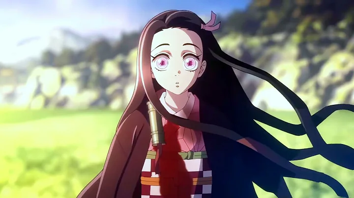 THIS IS 4K ANIME (Nezuko Survives the Sun) Demon Slayer Season 3 Episode 11#nezuko #4kamv