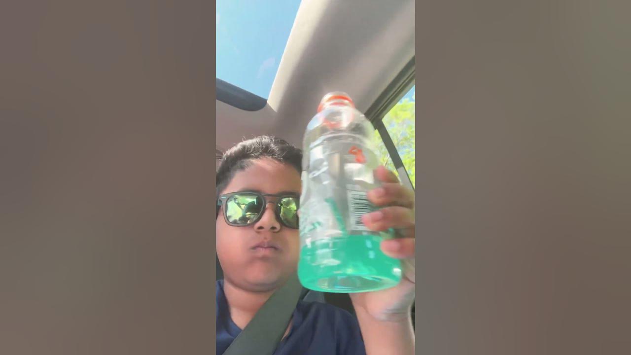 Mixing passion fruit lemonade And gatorade YouTube