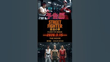 映画『ストリートファイター／最後の拳』第一弾予告公開！#shorts #STREETFIGHTER #ストリートファイター2 #スト6 #映画予告 #予告編