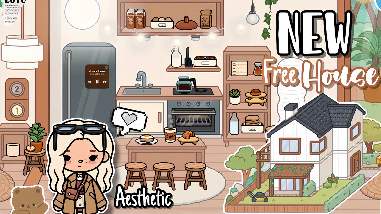 НОВЫЙ БЕСПЛАТНЫЙ Эстетический дизайн дома🧸Идеи для дома Toca Boca✨БЕСПЛАТНЫЕ ПРЕДМЕТЫ НОВОЕ ОБНОВ...