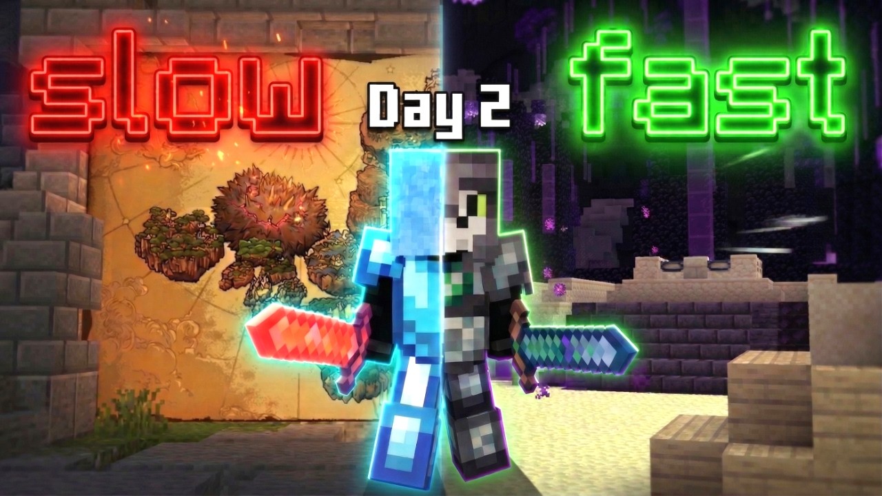 I BROKE the Speedcap on Day 2... Hypixel Skyblock