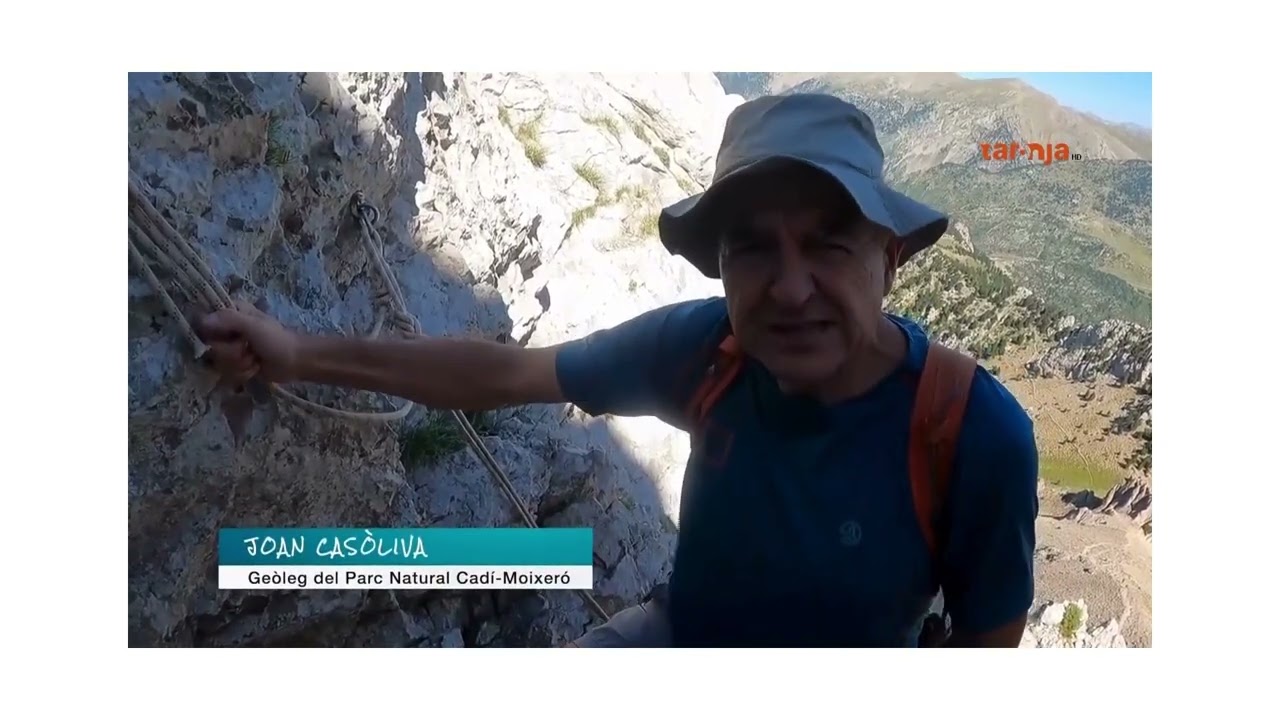 La geologia al Pedraforca explicada per Joan Casòliva, geòleg del Parc Natural del Cadí-Moixeró