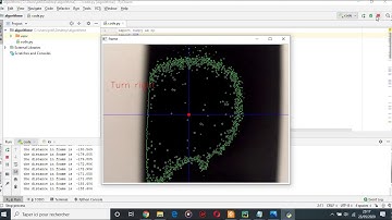Algorithm for line follower Robot using a camera