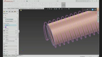 Solidworks Tutorial on Thread Features Of Nut And Bolt (PART 1)