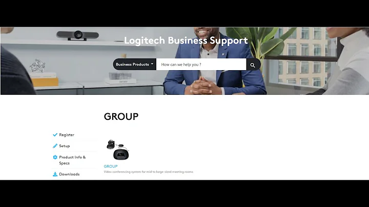 Logitech Group firmware updating