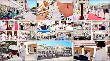 FDRMC Naples Change of Command 2024 - Navy Officer