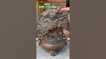 Cây cóc tiền #đồđồngnguyễnnghi #phongthuy #đồđồngxưa #trendingshorts