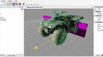 Moving Pivot Points in LevelEditor