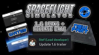 Spaceflight Simulator 1.6 is almost here! | SFS 1.6 Trailer Release Date | SFS 1.6 Leaks