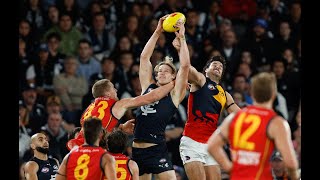 Tom De Koning - AFL 2024 Round 5 Highlights - Carlton vs Adelaide