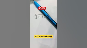 Learning the simplest trick for cube root😎 #shorts #ytshorts #maths #short
