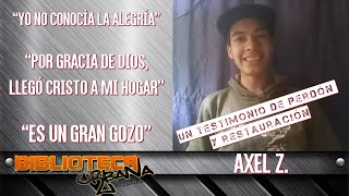 Axel Z. nos cuenta su testimonio (TREMENDO) - #BibliotecaUrbanaMusical #VCJMuzik