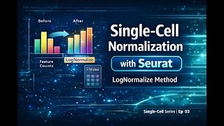 Single-Cell RNA-seq Normalization in Seurat | LogNormalize Step by Step