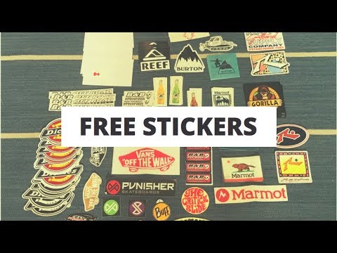 How To Get Free Stickers In Australia - YouTube