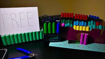 Where to Get FREE 18650s! (Not from laptops)