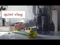Slow living silent vlog | a quiet day in London, preparing food