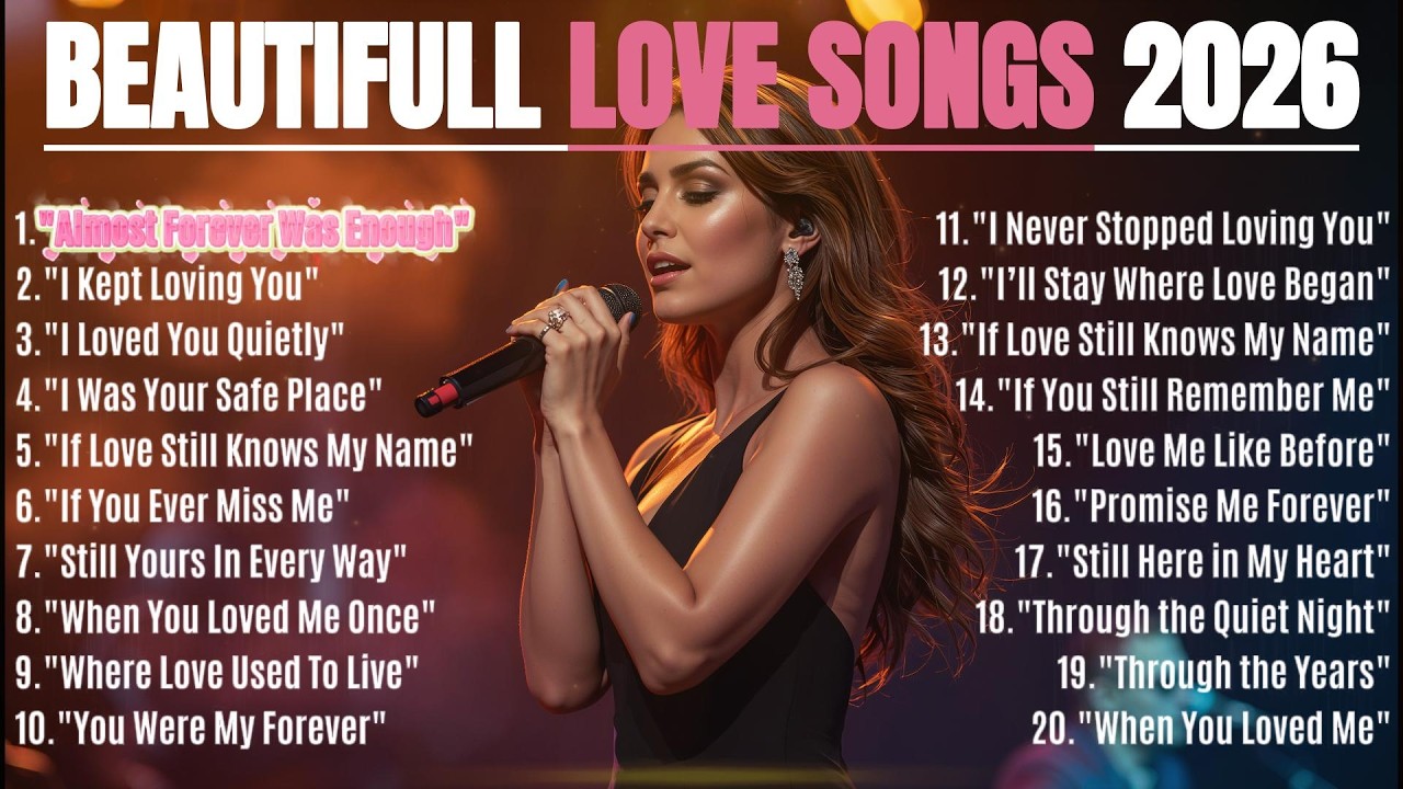 Beautifull Love Songs💖 Best Album 70s 80s 90s Relaxing Music Love Song Playlist , Romantic Songs FYP