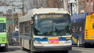 MTABC: 2015 Newflyer XD40 7467 on the Q69.