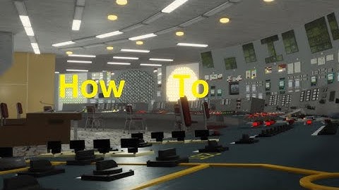Roblox : How to start up turbine in Chernobyl Unit 3