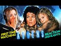 Amelia petrified watching aliens special edition 1986 movie reaction first time watching