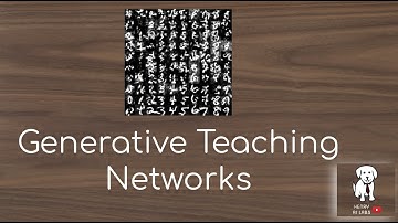 Generative Teaching Networks