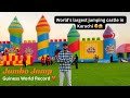Jumbo jump karachi  worlds largest jumping castle