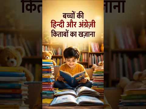 बच्चों की हिंदी अंग्रेज़ी की किताबों का खजाना यहाँ #parents #kidsbooks #booksforkids #books