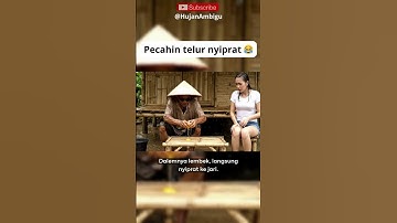 Dalemnya Lembek Banget 🌧️🙈 | Funny Egg Scene #rain #lucu #cozynights #asmrrain #kakekhujan #funny