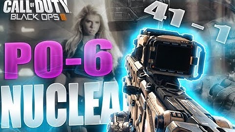 Black Ops 3 NUCLEAR 41 Killstreak with PO6 - WAR MACHINE 5 MULTI KILL - ROAD TO NUKE