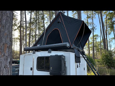 $1199 Roof Top Tent Review | BAMACAR NATURNEST pt.2