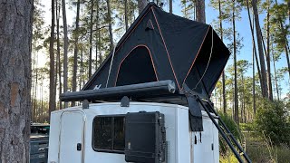 $1199 Roof Top Tent Review | BAMACAR NATURNEST pt.2