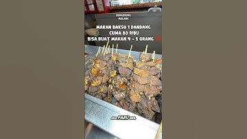 Makan bakso 1 Dandang cuma 80ribu ‼️   #kuliner #baksoenak #shorts #shortvideo