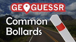Common Bollards (Reflector Posts) - GeoGuessr Tips