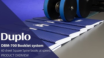 DBM 700 Booklet system Product Overview
