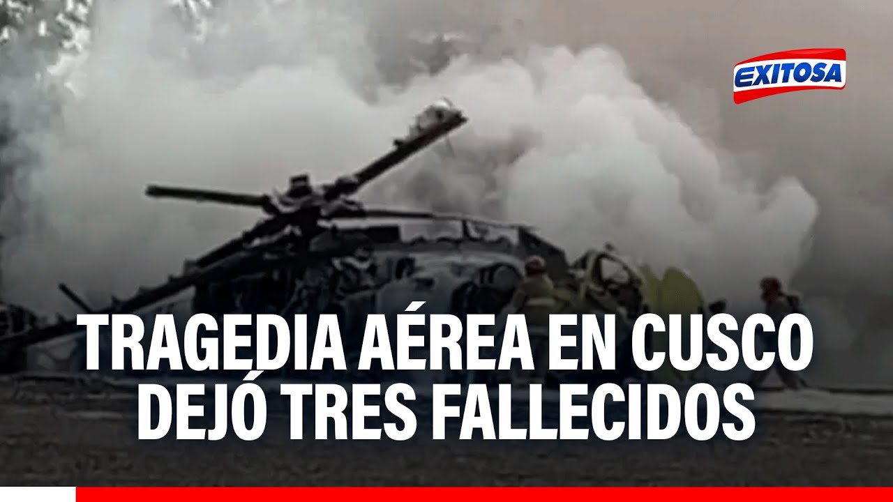 🔴🔵 Tragedia aérea en Cusco deja tres fallecidos: Víctimas serían provenientes de Lima, señala fiscal
