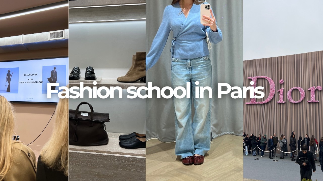 Один день в школе моды в Париже