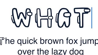 Custom among us font | So sus 🥶