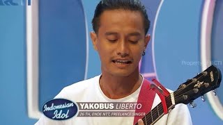 penyanyi asal ntt flores ende yakobus/onno  indonesian idol dapat 5 yes