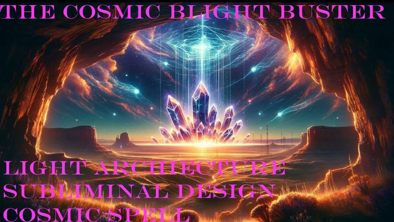 The Cosmic Blight Buster: Light Architecture Subliminal | Cleansing Spell (PREMIUM)