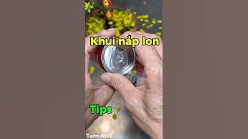 Hướng dẫn cách khui nắp lon #trick #shorts