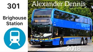 R19431 Alexander Dennis Translink Route: 301 Brighouse Station Express Via 72nd Ave