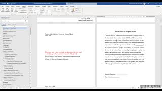 Thesis Formatting Workshop - New Template 2022