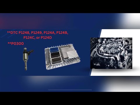 How to Fix  P0300 P1248 P1249 P124A P124B P124C and P124D Fuel Injectors CHEVROLET GMC CADILLAC