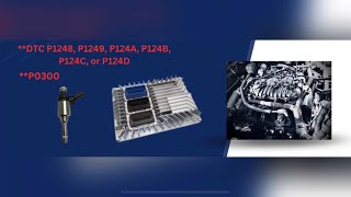 Celebrity How to Fix  P0300 P1248 P1249 P124A P124B P124C and P124D Fuel Injectors CHEVROLET GMC CADILLAC Net Worth