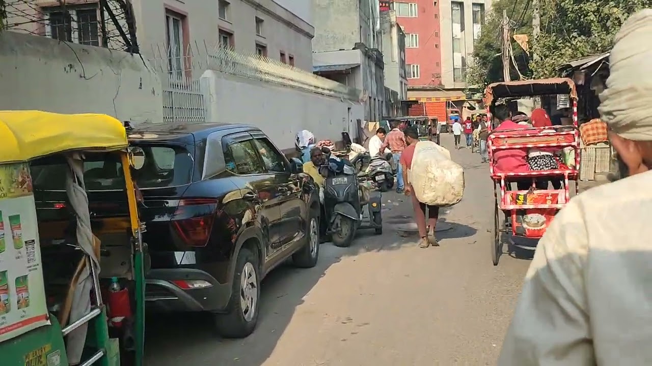 Delhi Cycle Rickshaw Ride | Paharganj