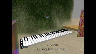 Piano Music Box - Second Life