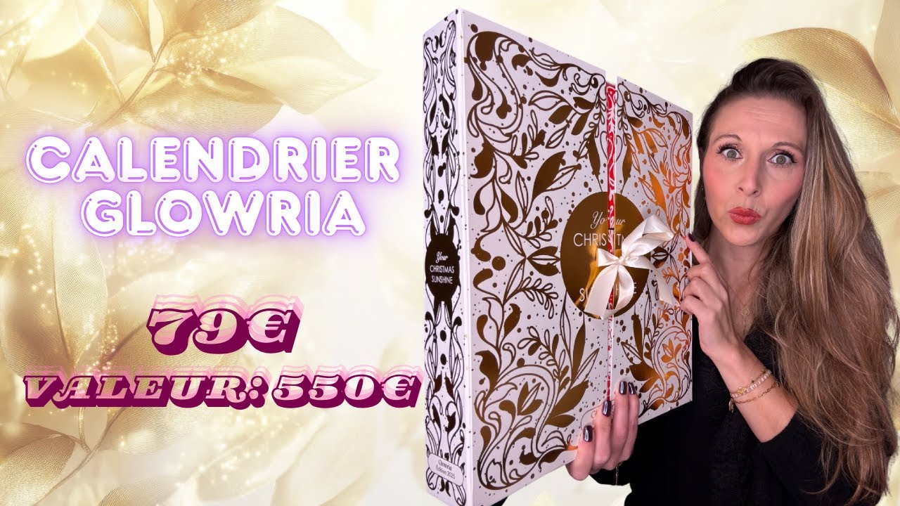 𝐔𝐧𝐛𝐨𝐱𝐢𝐧𝐠 𝐂𝐚𝐥𝐞𝐧𝐝𝐫𝐢𝐞𝐫 𝐆𝐥𝐨𝐰𝐫𝐢𝐚 ⭐️ 𝟕𝟗€ 𝐩𝐨𝐮𝐫 𝐮𝐧𝐞 𝐯𝐚𝐥𝐞𝐮𝐫 𝐝𝐞 𝟓𝟓𝟎€